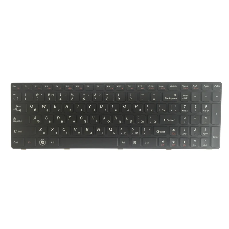 Lenovo G580 Z580 Russian Keyboard Replacement 2 Lenovo G580 Z580 Russian Keyboard Replacement - Image 2