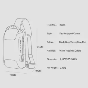 Anti-Thief Crossbody Bag for Modern Travelers 9 H84c1a8006680470e838481f86362dc72W