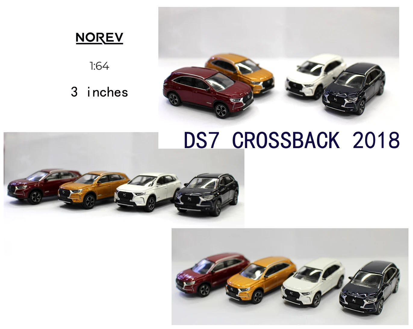 1/64 Scale Diecast Model DS7 CROSSBACK 2018 6 1/64 Scale Diecast Model DS7 CROSSBACK 2018 - Image 6