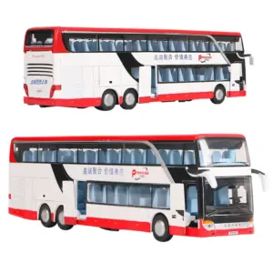 1:50 Scale Simulation Double-Decker Bus Model 12 H9e1589f4e1ab42b9aaa234f0d3e1e1e7q
