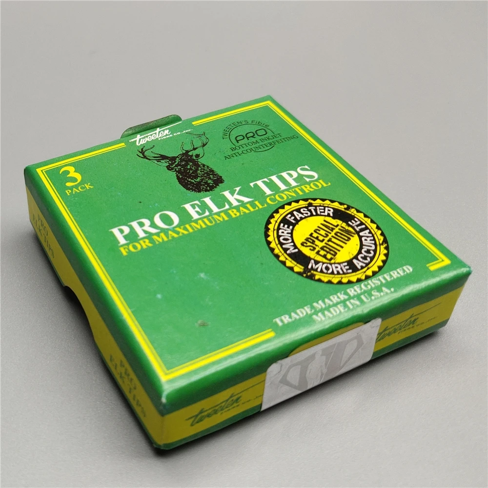 PRO ELK Snooker Tips Set of 3, 11mm 7 PRO ELK Snooker Tips Set of 3, 11mm - Image 7