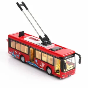 1:36 Voice Broadcast Bus Diecast Model 13 HTB12yhlakL0gK0jSZFtq6xQCXXaI
