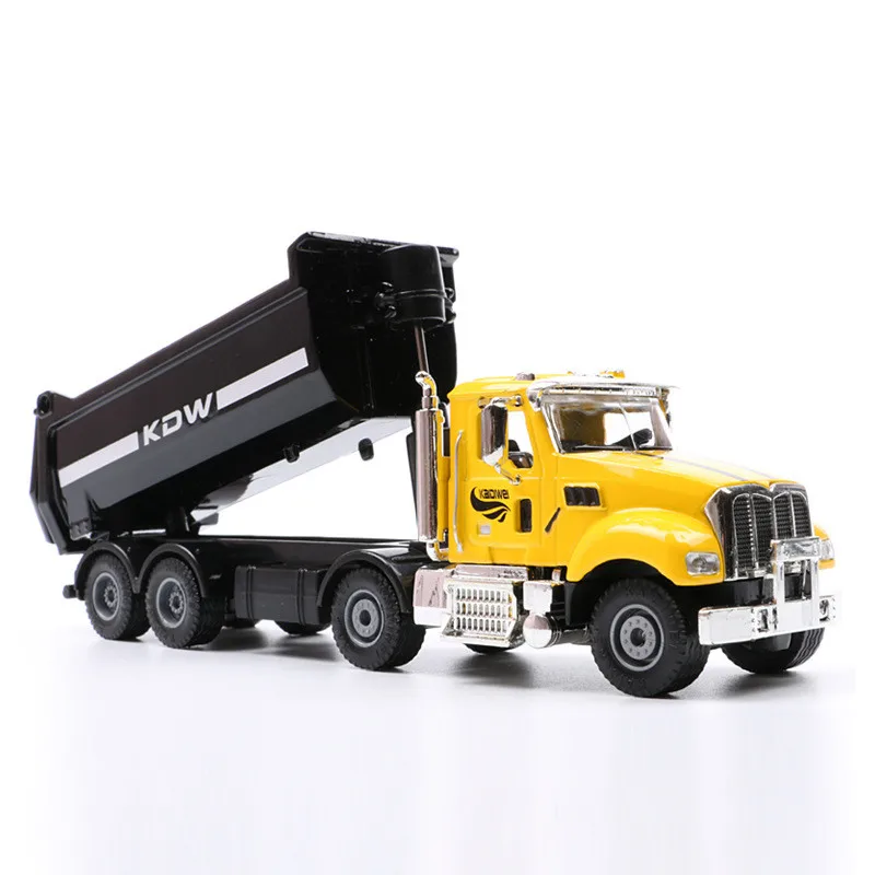 1:50 Scale Die-Cast Yellow Dump Truck Model 3 1:50 Scale Die-Cast Yellow Dump Truck Model - Image 3