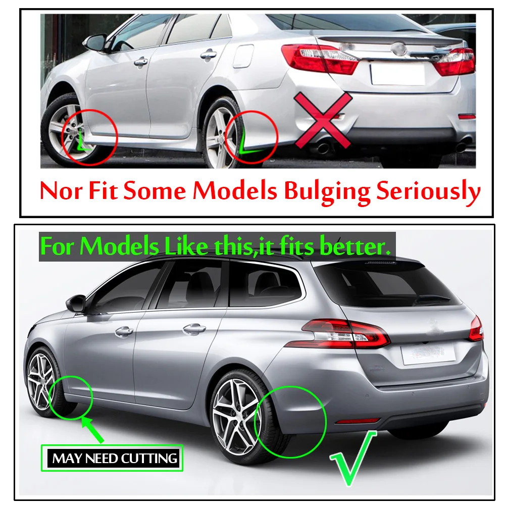 Universal Mudflap Set for Peugeot Models 6 Universal Mudflap Set for Peugeot Models - Image 6