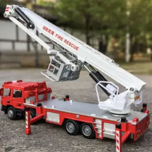 1:50 Scale High Simulation Fire Truck Model 15 HTB1bERPqY5YBuNjSspoq6zeNFXax