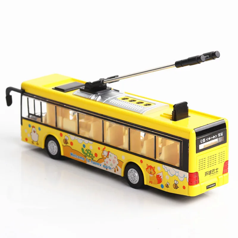 1:36 Voice Broadcast Bus Diecast Model 4 1:36 Voice Broadcast Bus Diecast Model - Image 4