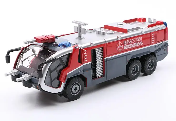 1:50 Scale High Simulation Fire Truck Model 9 1:50 Scale High Simulation Fire Truck Model - Image 9