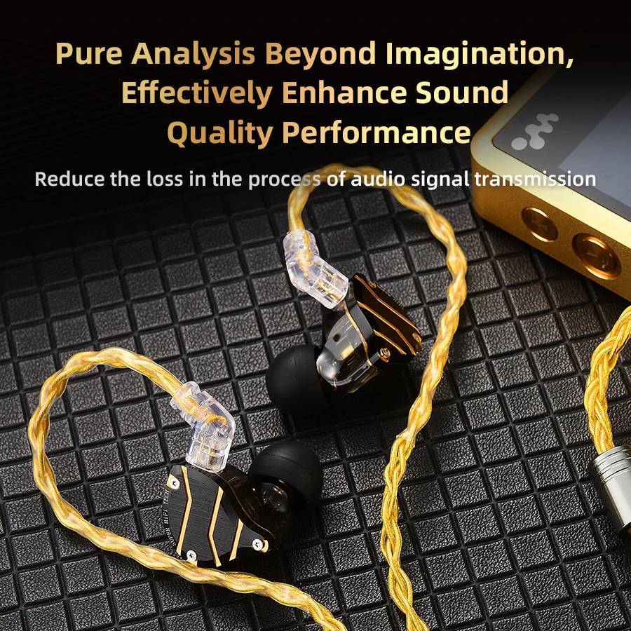 QKZ T1 Premium Earphone Update Cable 1.25m 2 QKZ T1 Premium Earphone Update Cable 1.25m - Image 2