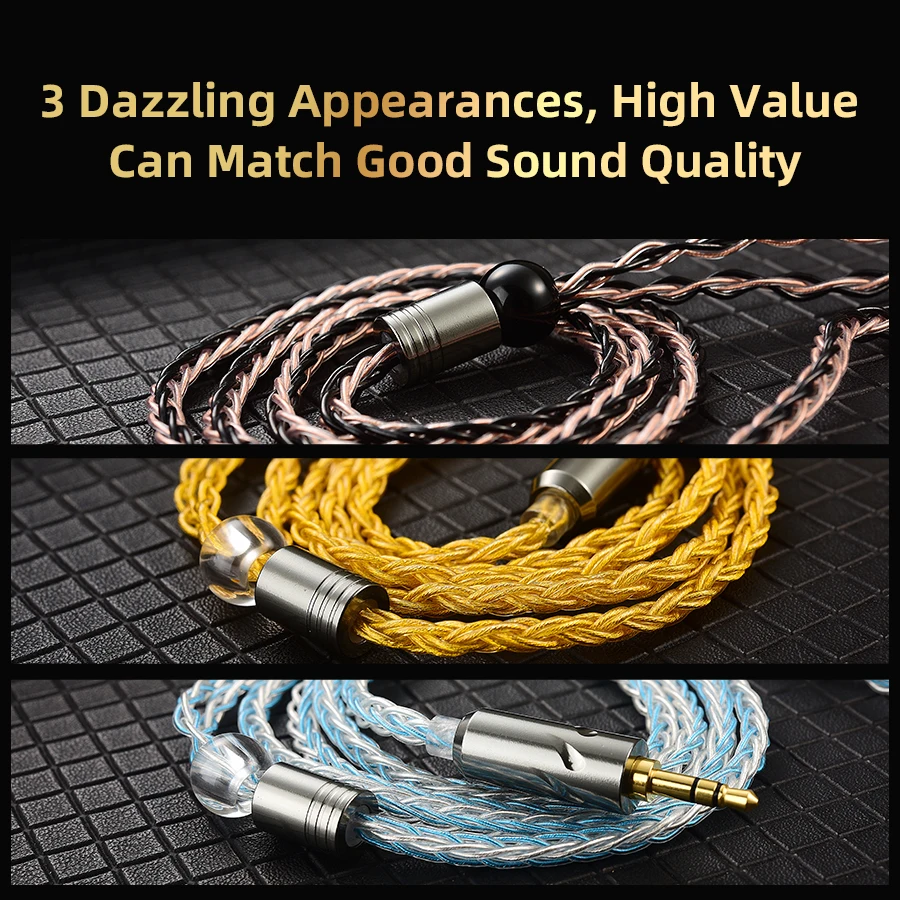 QKZ T1 Premium Earphone Update Cable 1.25m 4 QKZ T1 Premium Earphone Update Cable 1.25m - Image 4