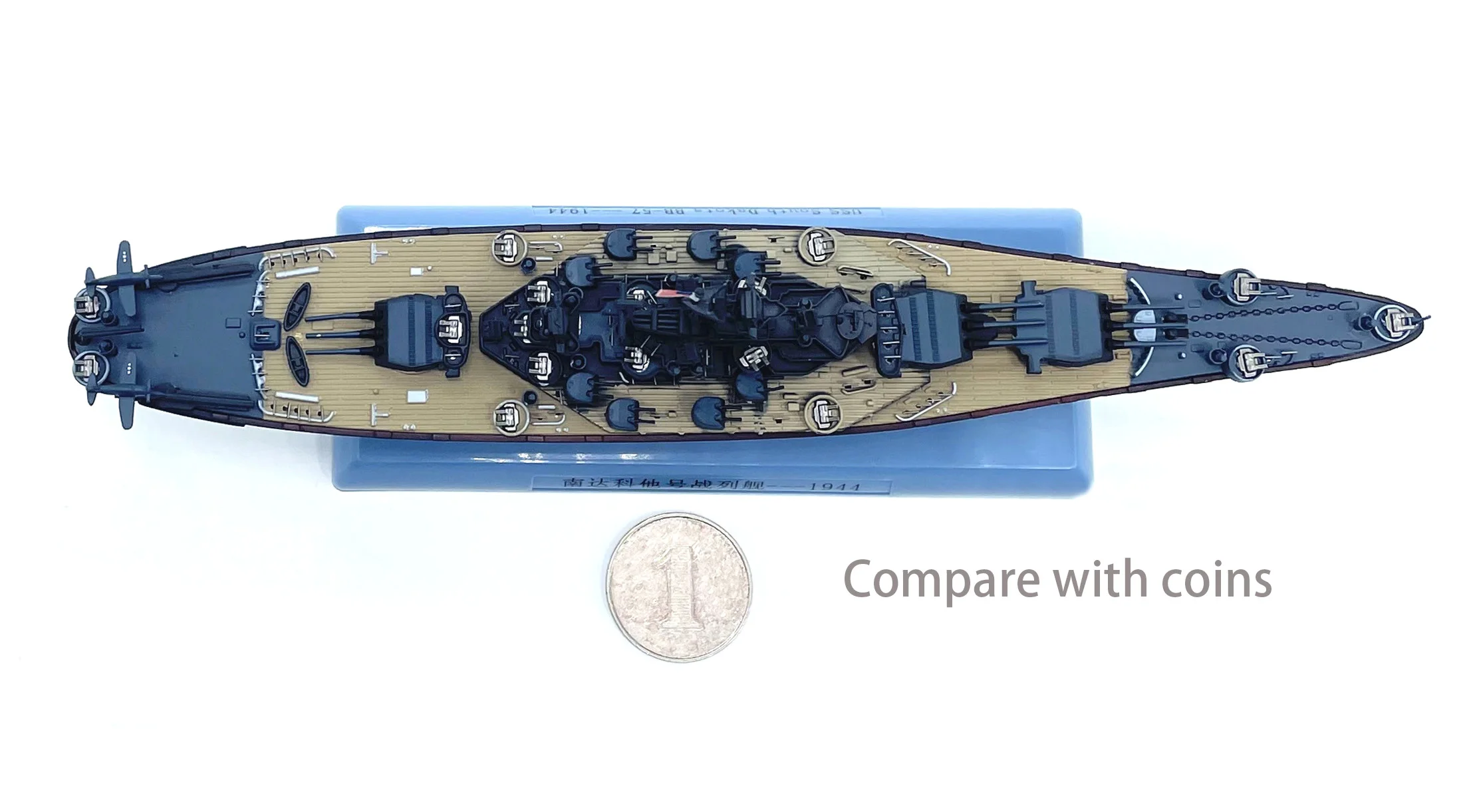 1:1000 USS South Dakota BB-57 Model Boat 3 1:1000 USS South Dakota BB-57 Model Boat - Image 3