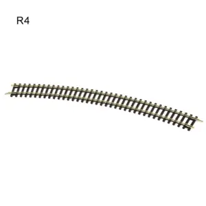 HO Scale 1:87 Train Track Model Piece 27 He832a4ef95014fe98062d59e7bc31b38p