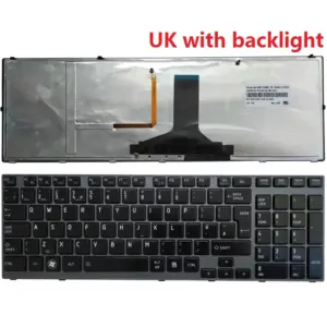 Toshiba Laptop Keyboard for Models P750 P755 Qosmio 15 Hffb49a066d5e4c359a0ab2b21a4283684