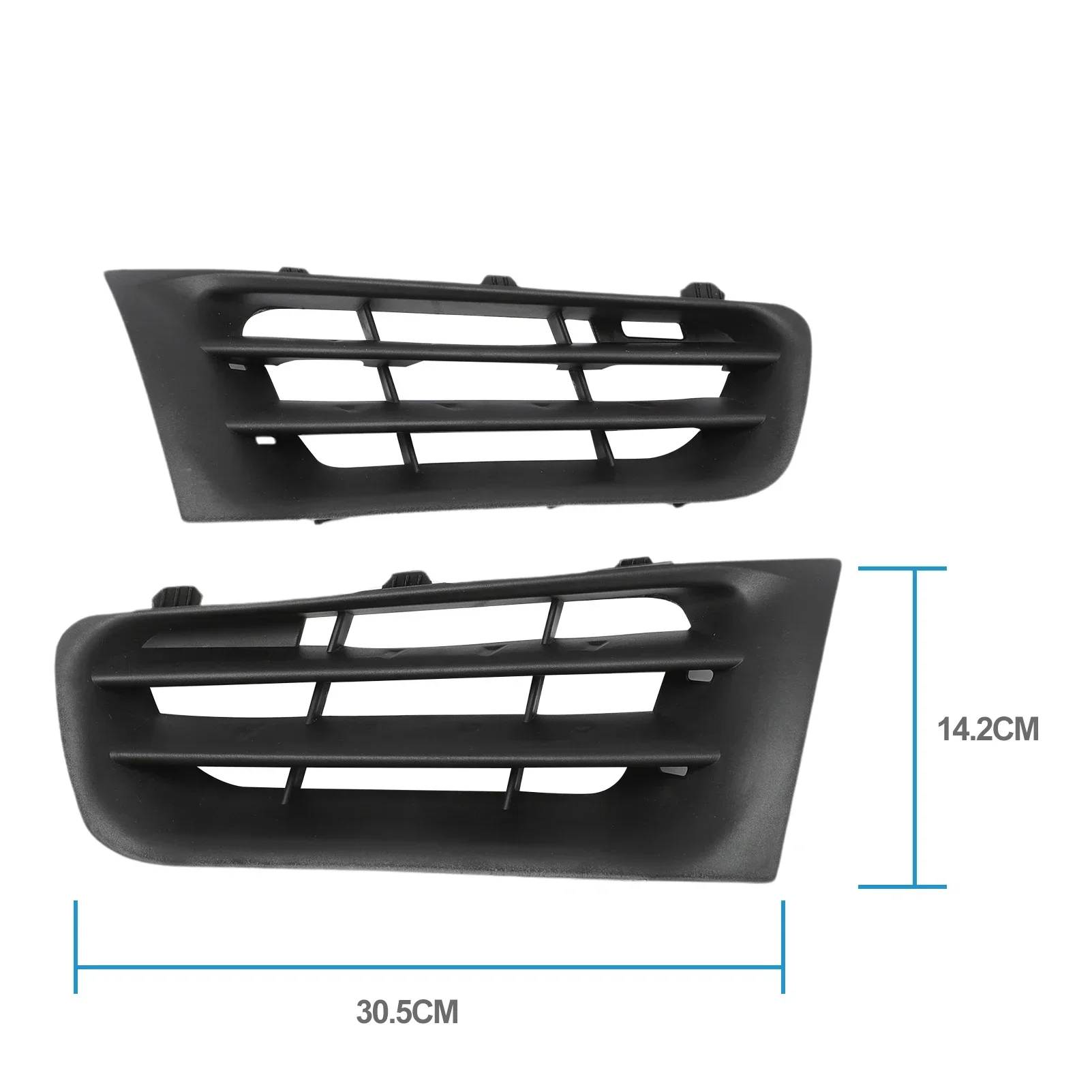Renault Megane 2 Front Bumper Grill Set 4 Renault Megane 2 Front Bumper Grill Set - Image 4