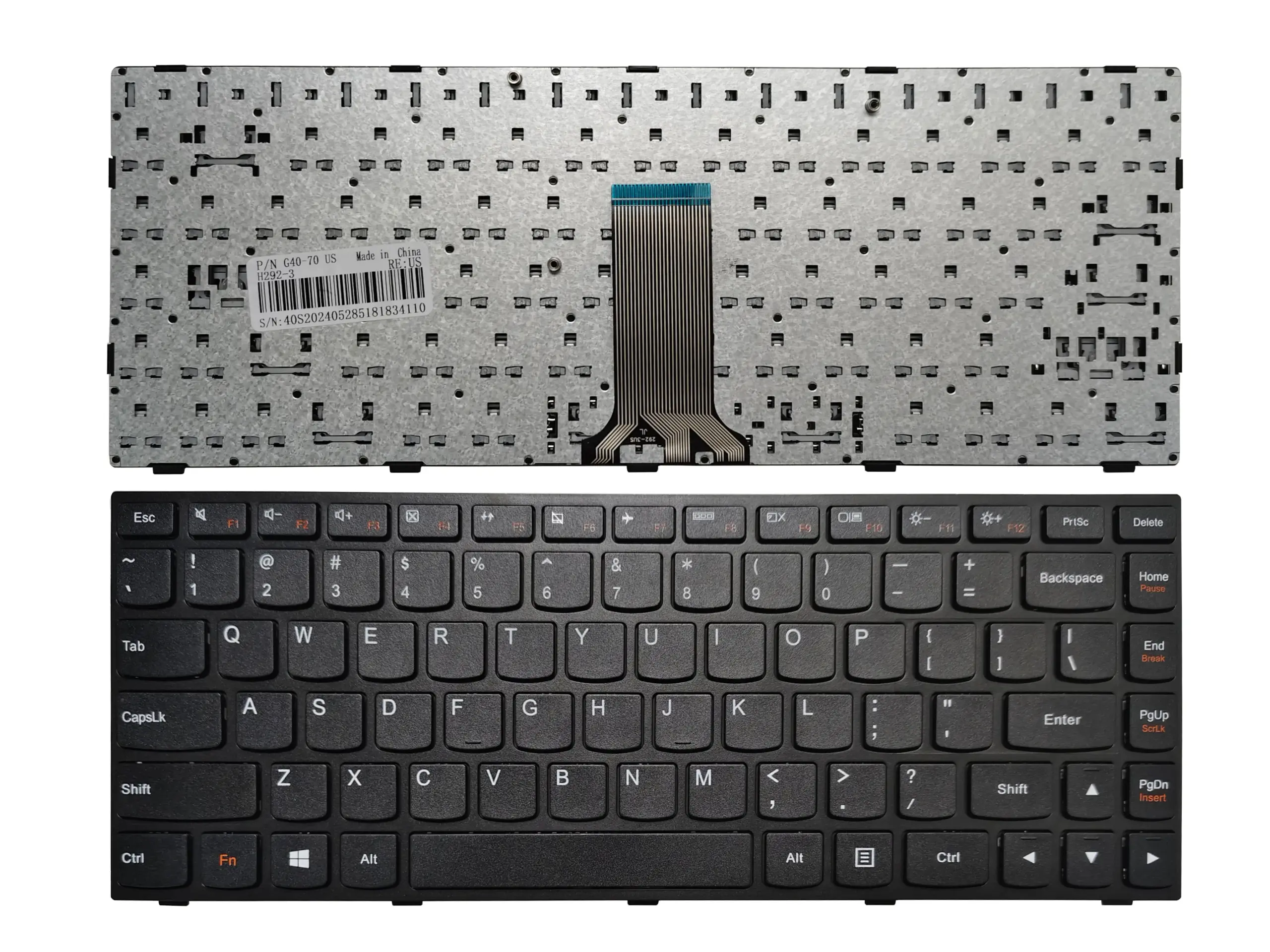 Lenovo IdeaPad G40 Series Replacement Keyboard 6 Lenovo IdeaPad G40 Series Replacement Keyboard - Image 6