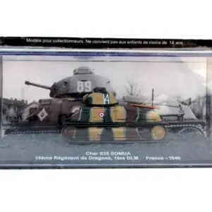 1/72 Scale French S35 Tank Model 1940 7 S0148a3b58803488cb6ef074a210d8856J
