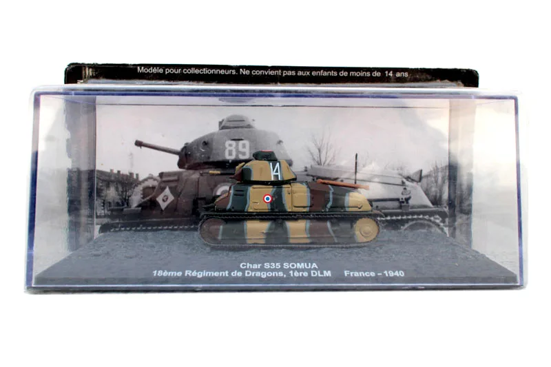 1/72 Scale French S35 Tank Model 1940 2 1/72 Scale French S35 Tank Model 1940 - Image 2