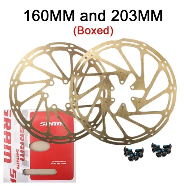 SRAM Hydraulic Disc Brake Rotors 160mm 180mm 203mm 16 SRAM Hydraulic Disc Brake Rotors 160mm 180mm 203mm - Image 16
