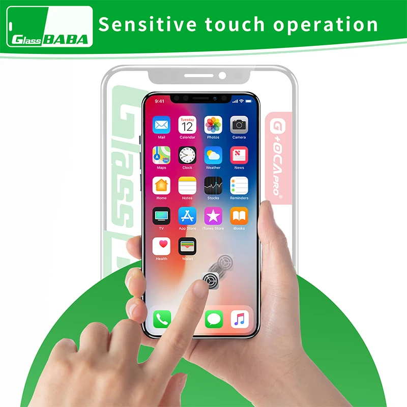 Set of 5 Glass Touch Screen Digitizers for iPhone 4 Set of 5 Glass Touch Screen Digitizers for iPhone - Image 4