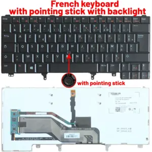 Dell Latitude Replacement Keyboard Black 8 S018a7407bd6f4b3180e2a941faaf474bf