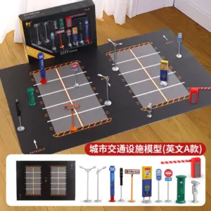 Miniature Urban Traffic Model Set - 12 Pieces 7 S01b9c6d90f1b4dcd842f348fa34e7b69k
