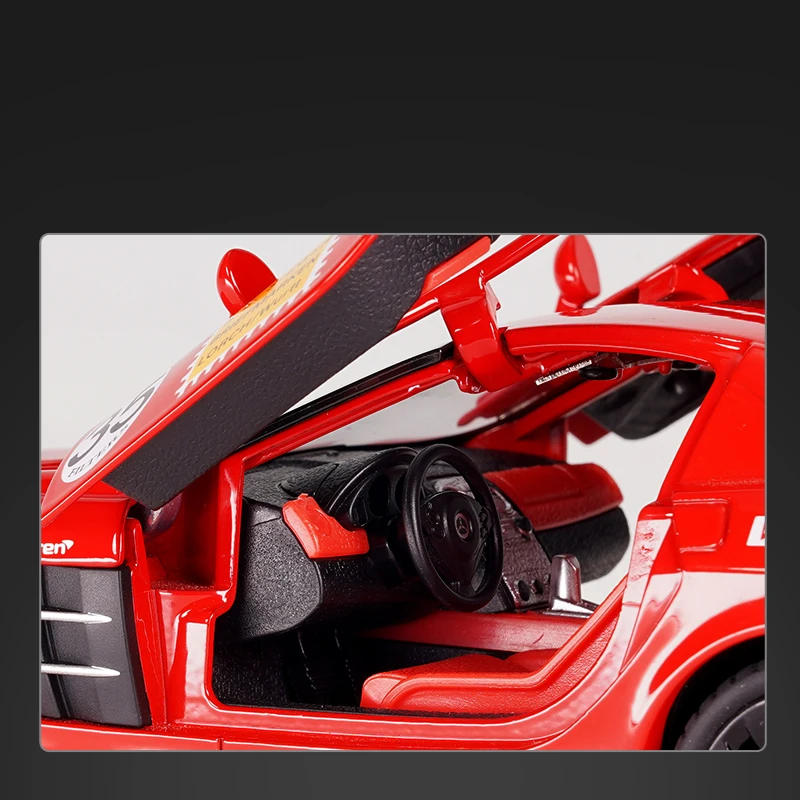 1:24 Scale Die-Cast SLR Sports Car Model 5 1:24 Scale Die-Cast SLR Sports Car Model - Image 5