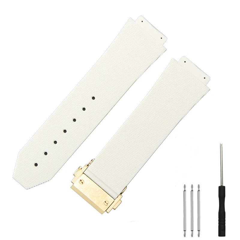 Rubber Watch Strap for Hublot Big Bang Fusion 9 Rubber Watch Strap for Hublot Big Bang Fusion - Image 9
