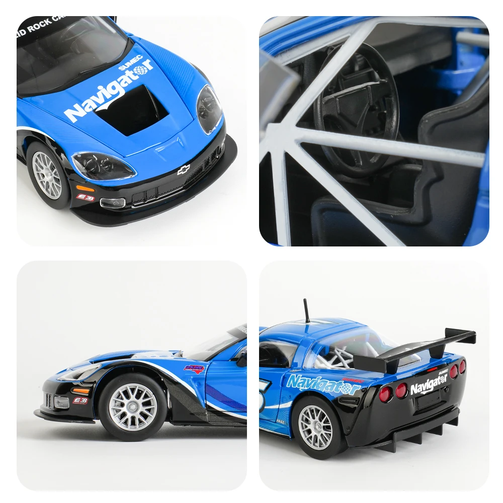 Chevrolet Corvette C6R 1:24 Scale Model Car 6 Chevrolet Corvette C6R 1:24 Scale Model Car - Image 6
