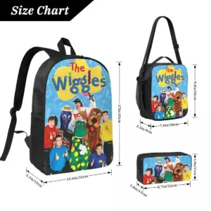 The Wiggles 3-Piece School Bag Set 7 S0377b0ef03fc4c39b662e923efe1c35fe