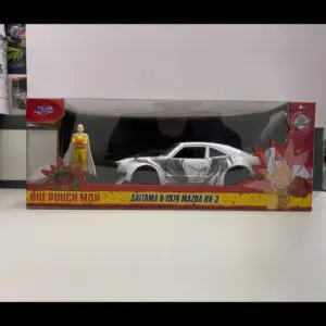 1974 Mazda RX-3 1:24 Scale Model with Figurine