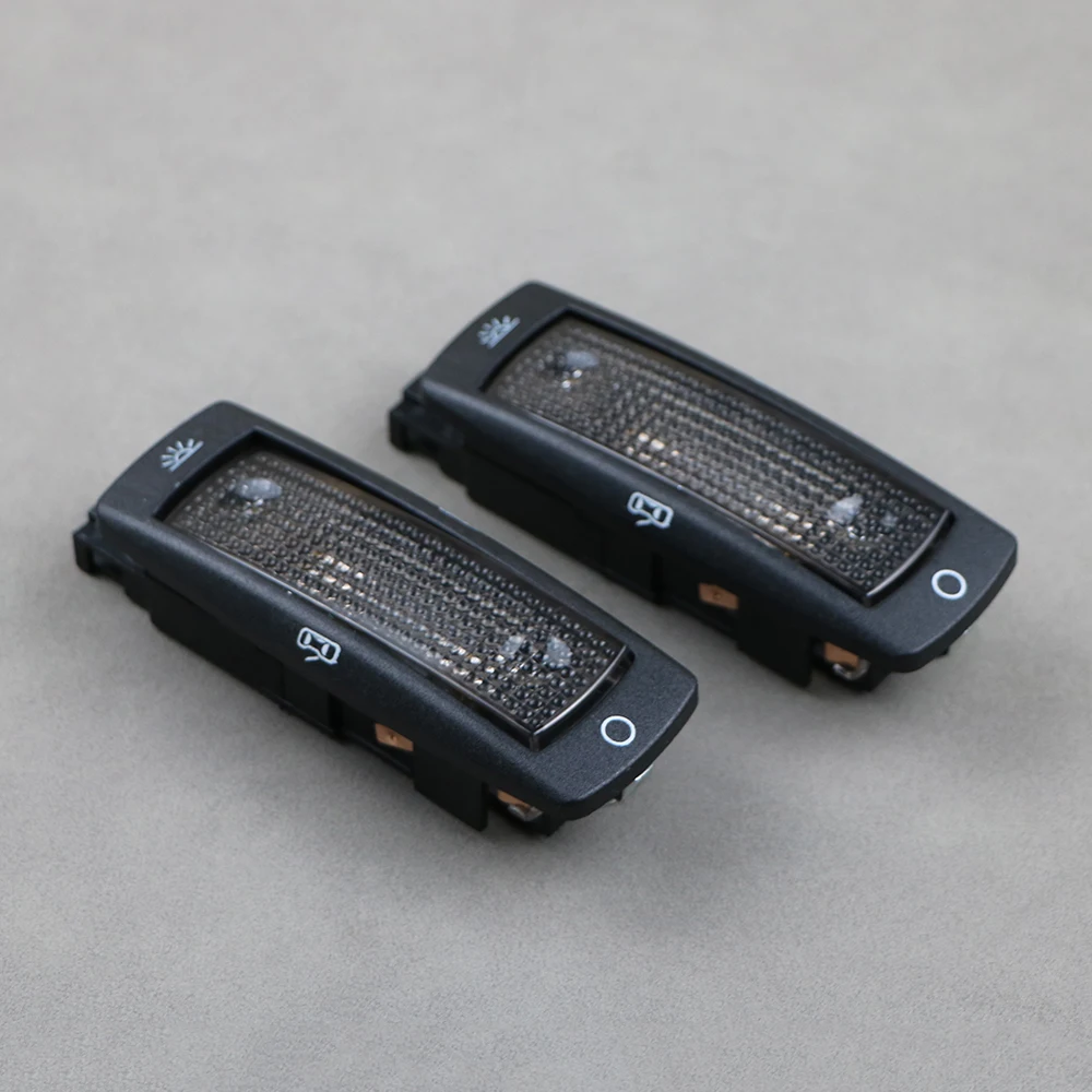 Set of 2 Black Rear Reading Dome Lights 4 Set of 2 Black Rear Reading Dome Lights - Image 4