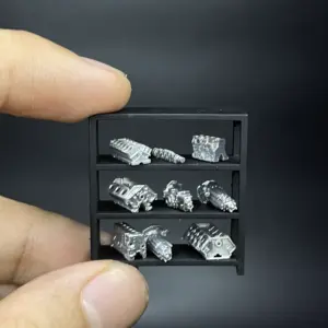 1:64 Scale Engine Storage Rack with 3 Shelves 8 S0401efbaddf44d28a10babc5522c8eb0P