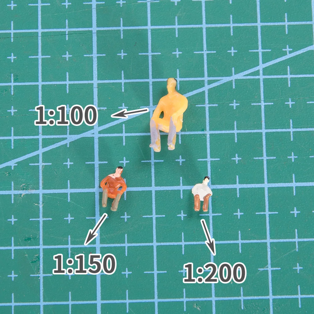 Collection of 100 Miniature Seated Figures 4 Collection of 100 Miniature Seated Figures - Image 4