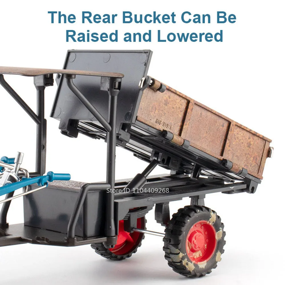 1:24 Scale Walking Tractor Model Toy 3 1:24 Scale Walking Tractor Model Toy - Image 3
