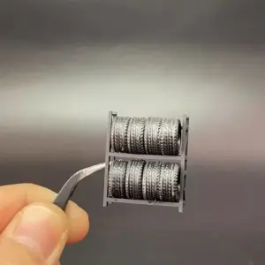 1/64 Scale Miniature Tire Rack Model 5 S0526a2a127f24a2eb463b4b1498422a7V