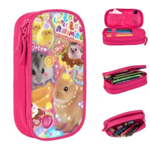 Cute Hamster Rabbit Pencil Case for Organizing