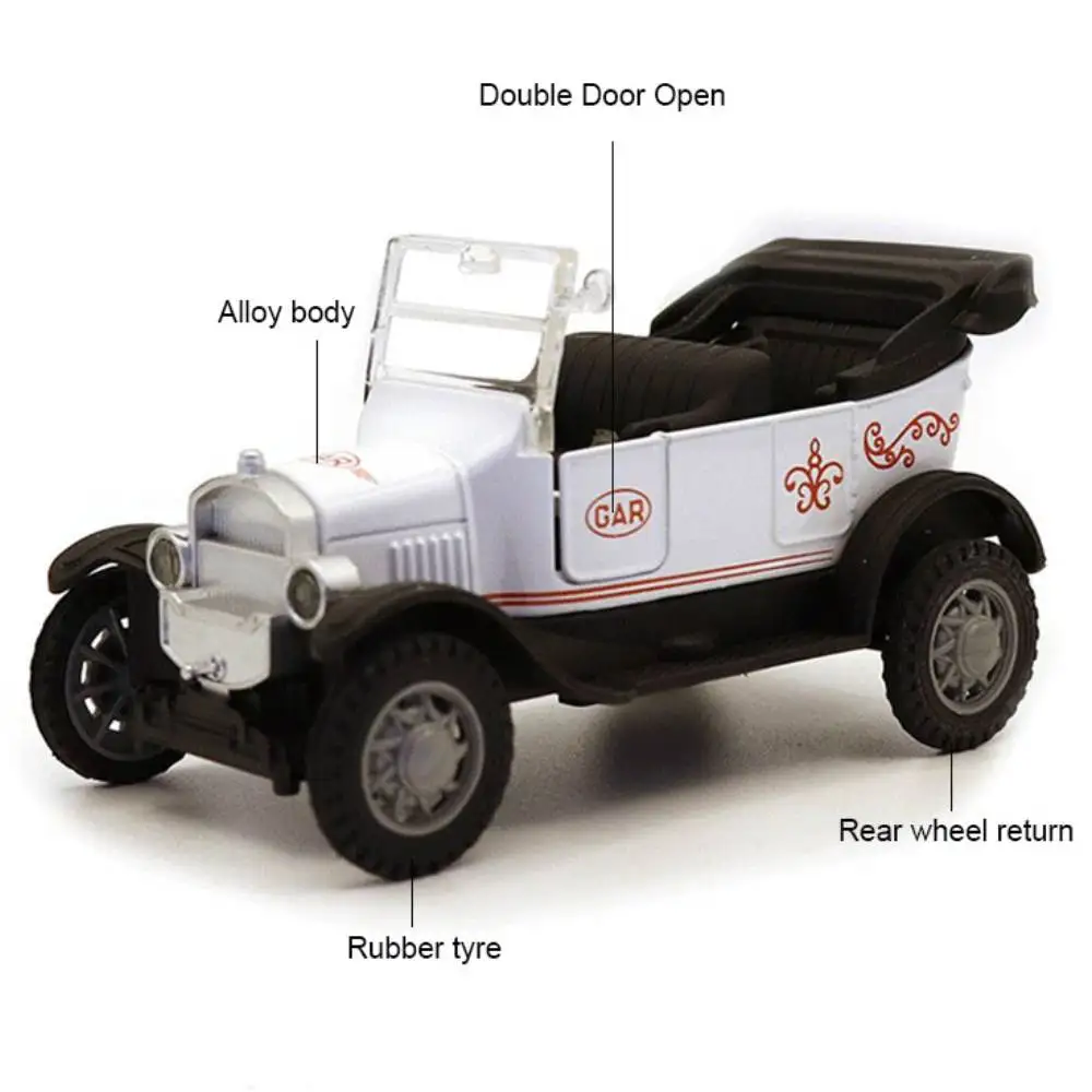 1:32 Scale Alloy Retro Classic Car Model 4 1:32 Scale Alloy Retro Classic Car Model - Image 4