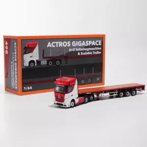 1:64 Scale Diecast 3-Axle Actros Gigaspace Truck 11 S05ef548456e04fa1a646d2edb006f1ef3