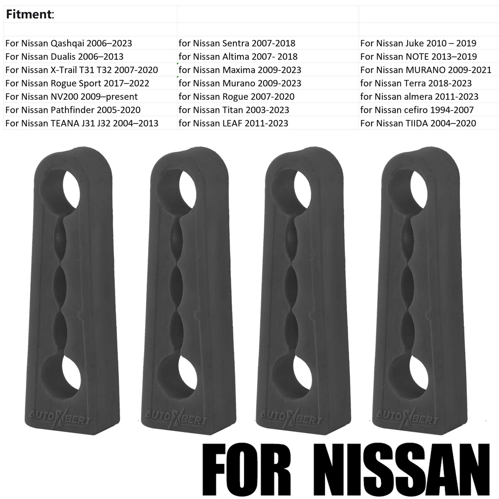 Universal Car Door Lock Damper Buffer Set of 4 13 Universal Car Door Lock Damper Buffer Set of 4 - Image 13