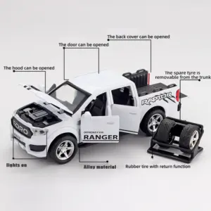 Ford Raptor F350 Off Road Model 1:32 Scale 17 S05fa00cca8364243a07d5572c7855ba5p
