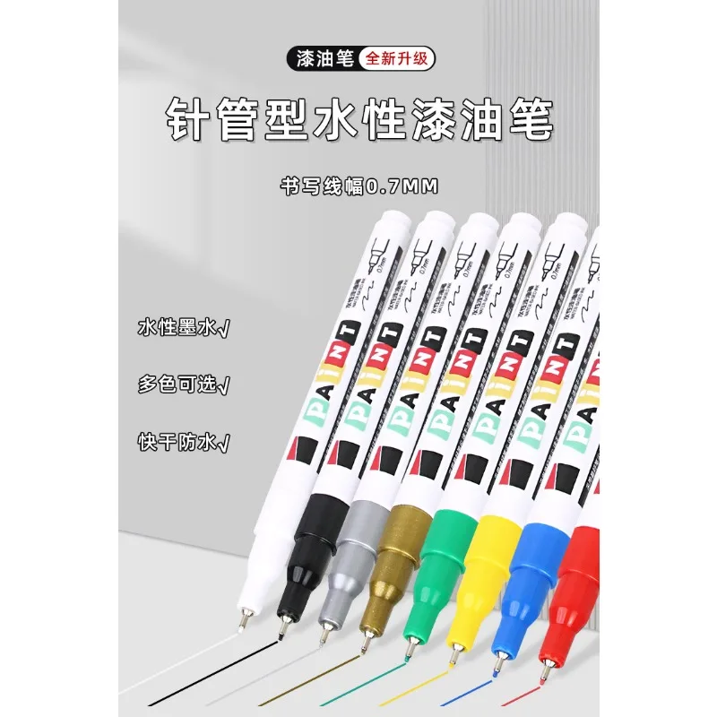 Permanent Paint Pen Set with 0.7mm Tips 6 Permanent Paint Pen Set with 0.7mm Tips - Image 6