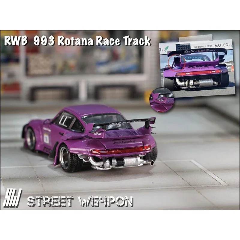 RWB 993 Rotana Diecast Model Car 1:64 Scale 4 RWB 993 Rotana Diecast Model Car 1:64 Scale - Image 4