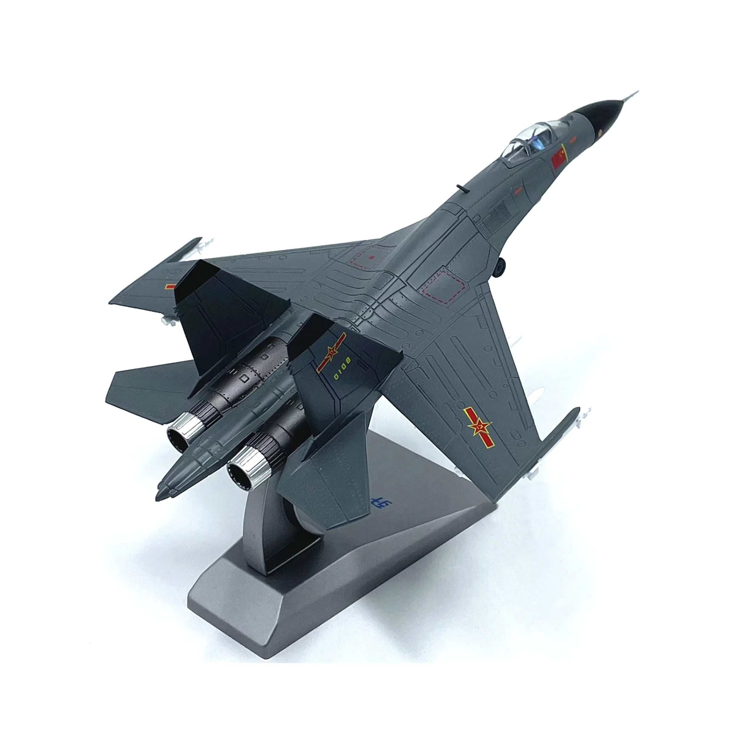 J-11 Fighter Jet Model 1:100 Scale Diecast 4 J-11 Fighter Jet Model 1:100 Scale Diecast - Image 4