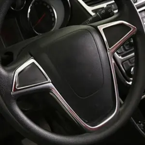 Chrome Steering Wheel Trim for Buick Encore, Mokka 10 S07b8954d400a4b1caf448f77a90cf15db