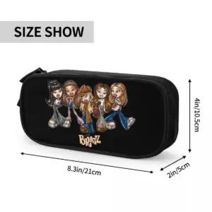 Bratz Cartoon Characters Pencil Case in Black 14 S07e59ef33b3e4759ad7676f20c126071f