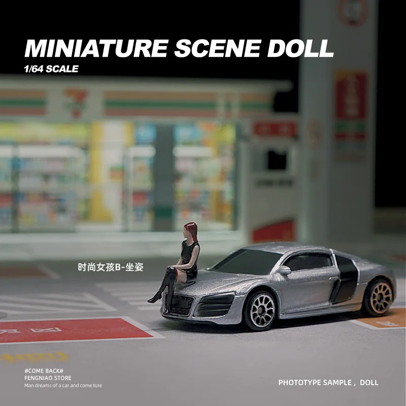 1:64 Scale Miniature Figures Diorama Set 13 1:64 Scale Miniature Figures Diorama Set - Image 13