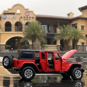 Jeep Wrangler Rubicon 1:32 Diecast Model Car 12 S083589a727534aaeaa968119c6e71e92H