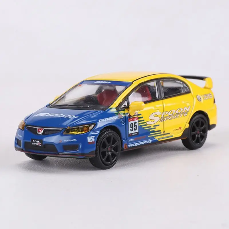 Honda Civic Type R FD2 Spoon 1:64 Diecast Model 7 Honda Civic Type R FD2 Spoon 1:64 Diecast Model - Image 7