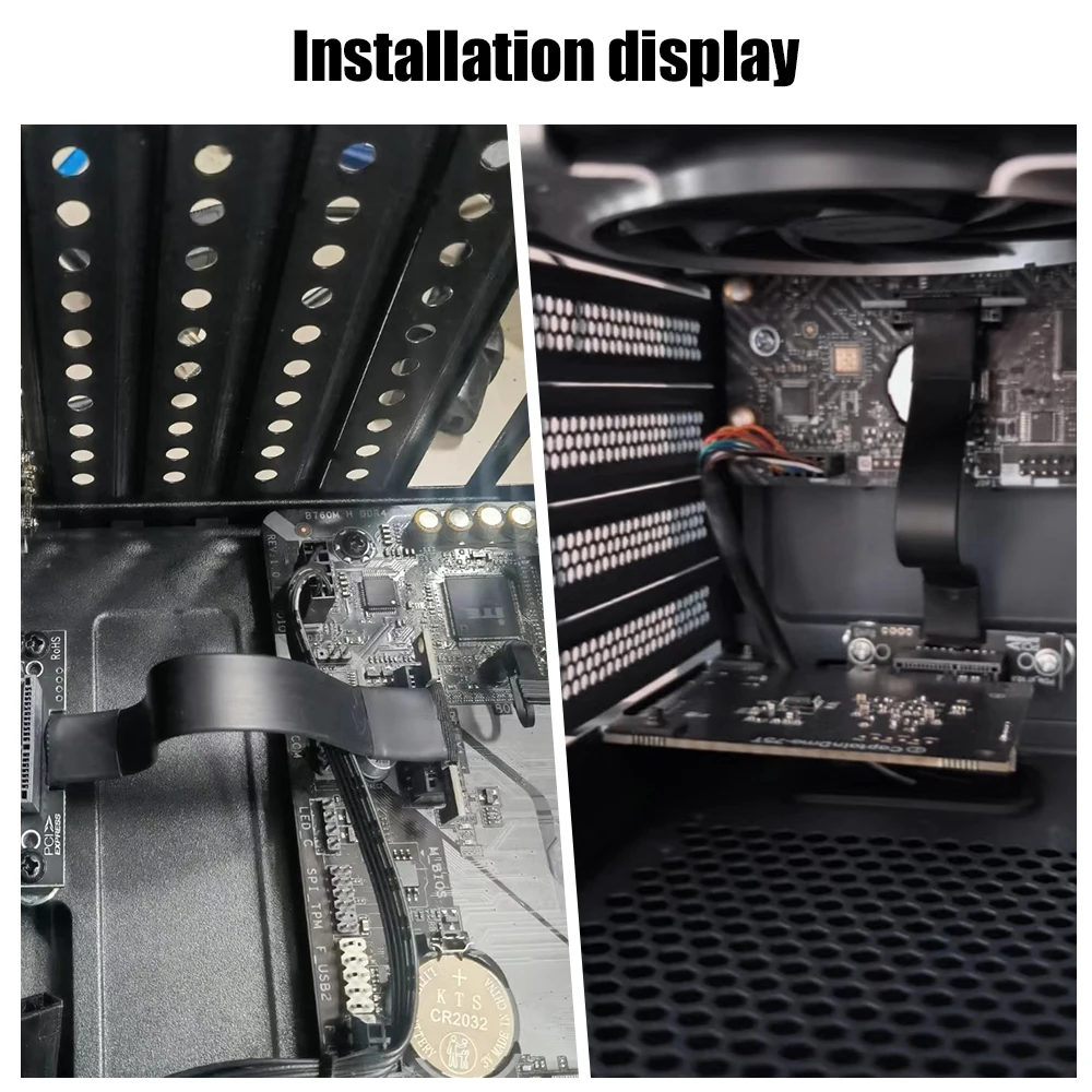 PCI-E 1X to X1 Riser Cable 100mm 4 PCI-E 1X to X1 Riser Cable 100mm - Image 4