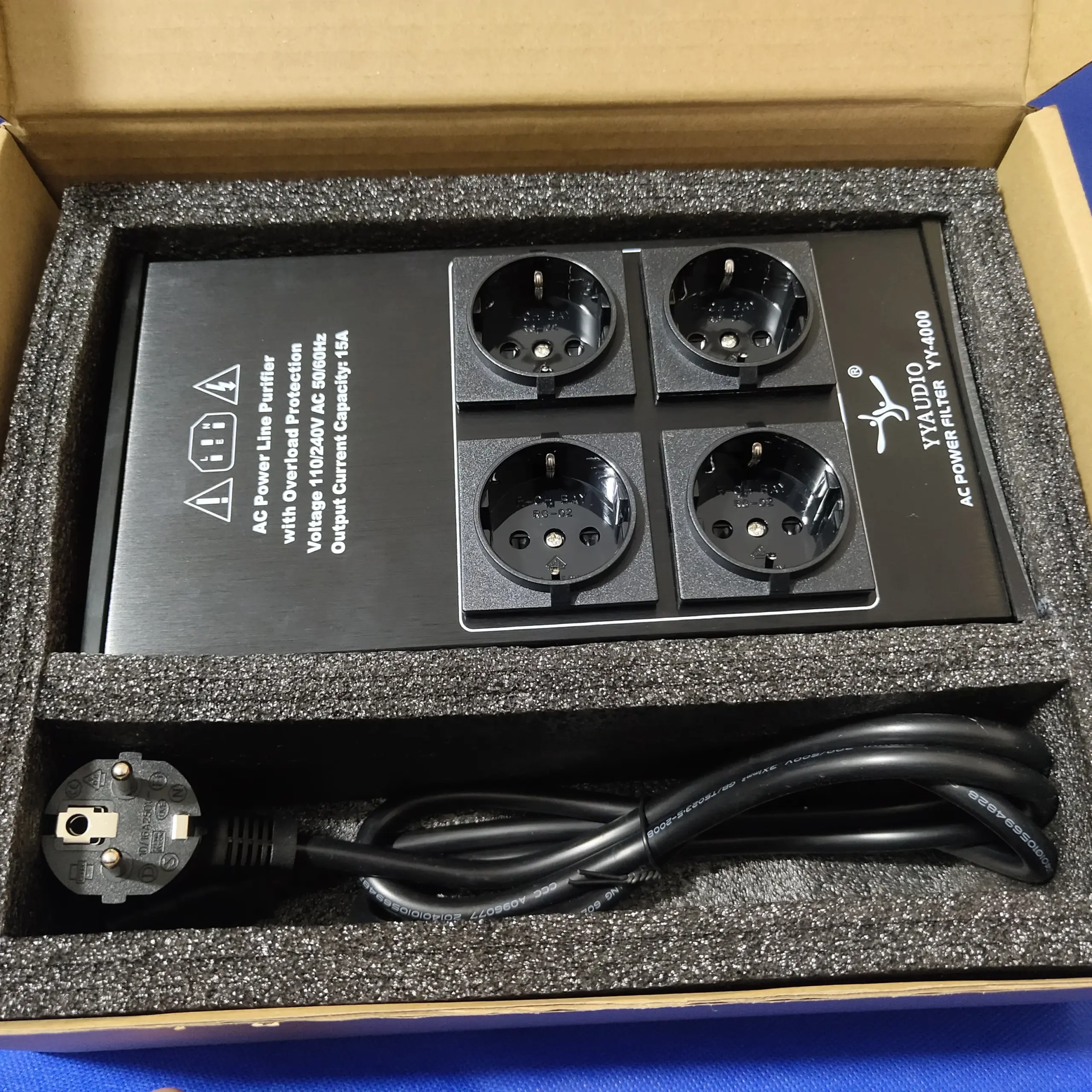 YYAUDIO YY-4000 HiFi Power Filter 3000W 3 YYAUDIO YY-4000 HiFi Power Filter 3000W - Image 3