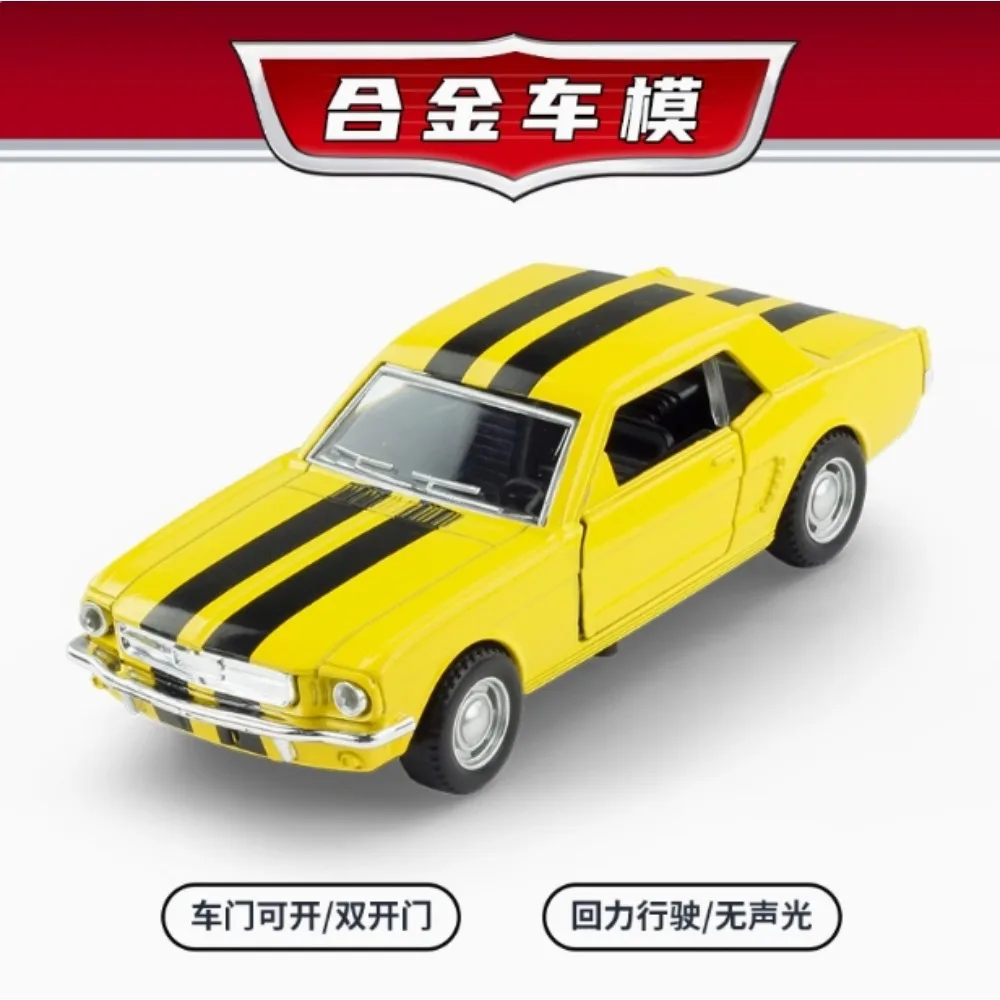 1:32 Scale Ford Mustang Vintage Car Model 2 1:32 Scale Ford Mustang Vintage Car Model - Image 2